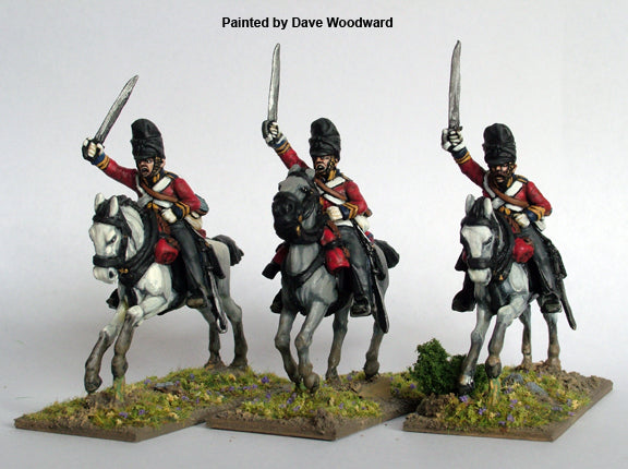 Perry Miniatures Napoleonic British Scots Greys Charging 28mm Metal Figures