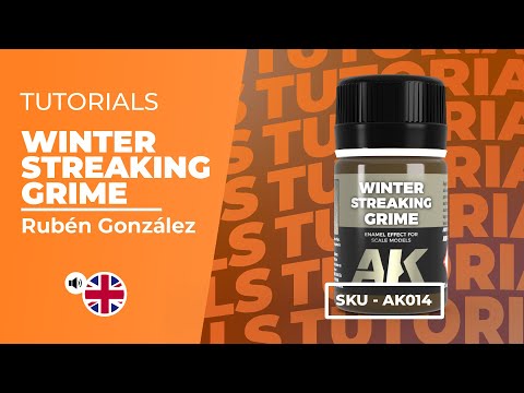 AK Interactive Winter Streaking Grime Tutorial