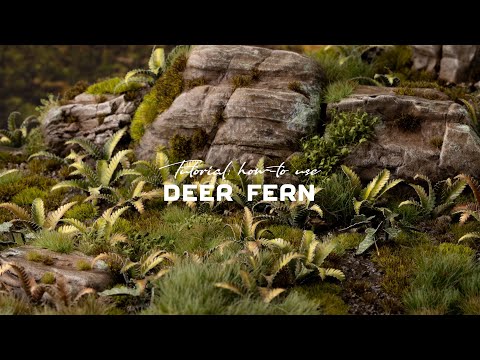 GamersGrass Deer Fern Laser Plants Video