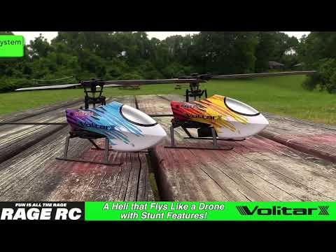 Volitar X RTF Micro Heli with Red Canopy Video