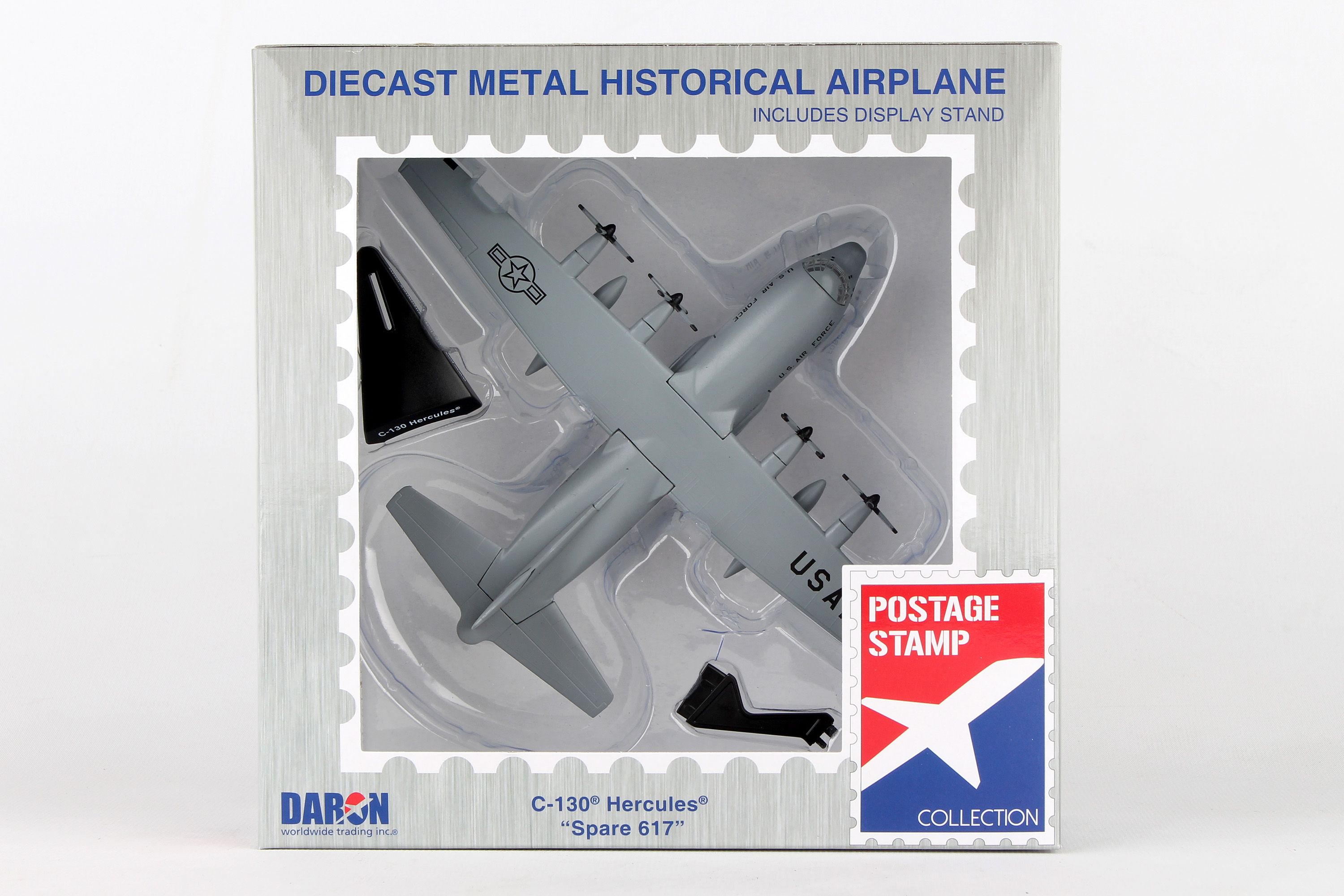 Lockheed Martin C-130 Hercules USAF “Spare 617”, 1/200 Scale Model Packaging