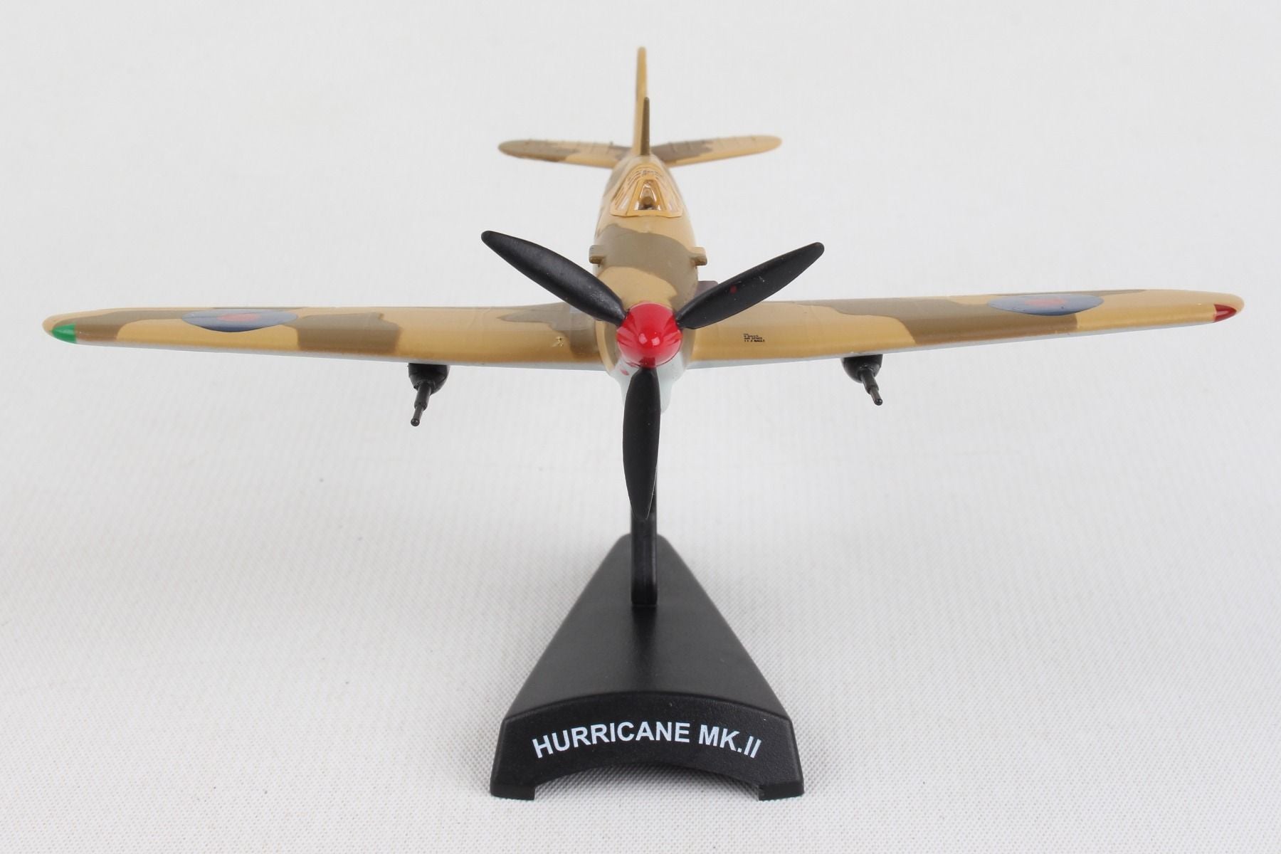 Hawker Hurricane Mk II Royal Air Force (RAF) 1/100 Scale Model Front View