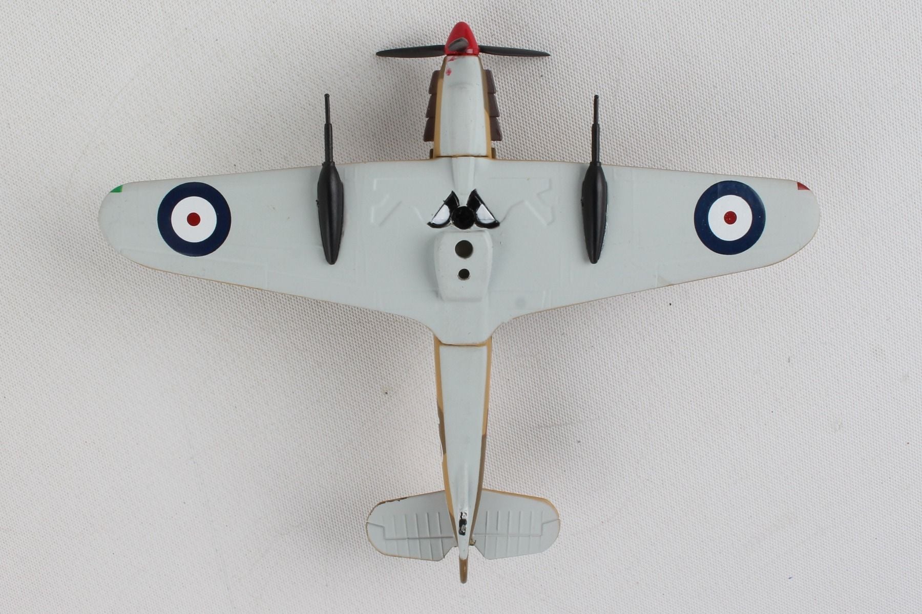 Hawker Hurricane Mk II Royal Air Force (RAF) 1/100 Scale Model Bottom View