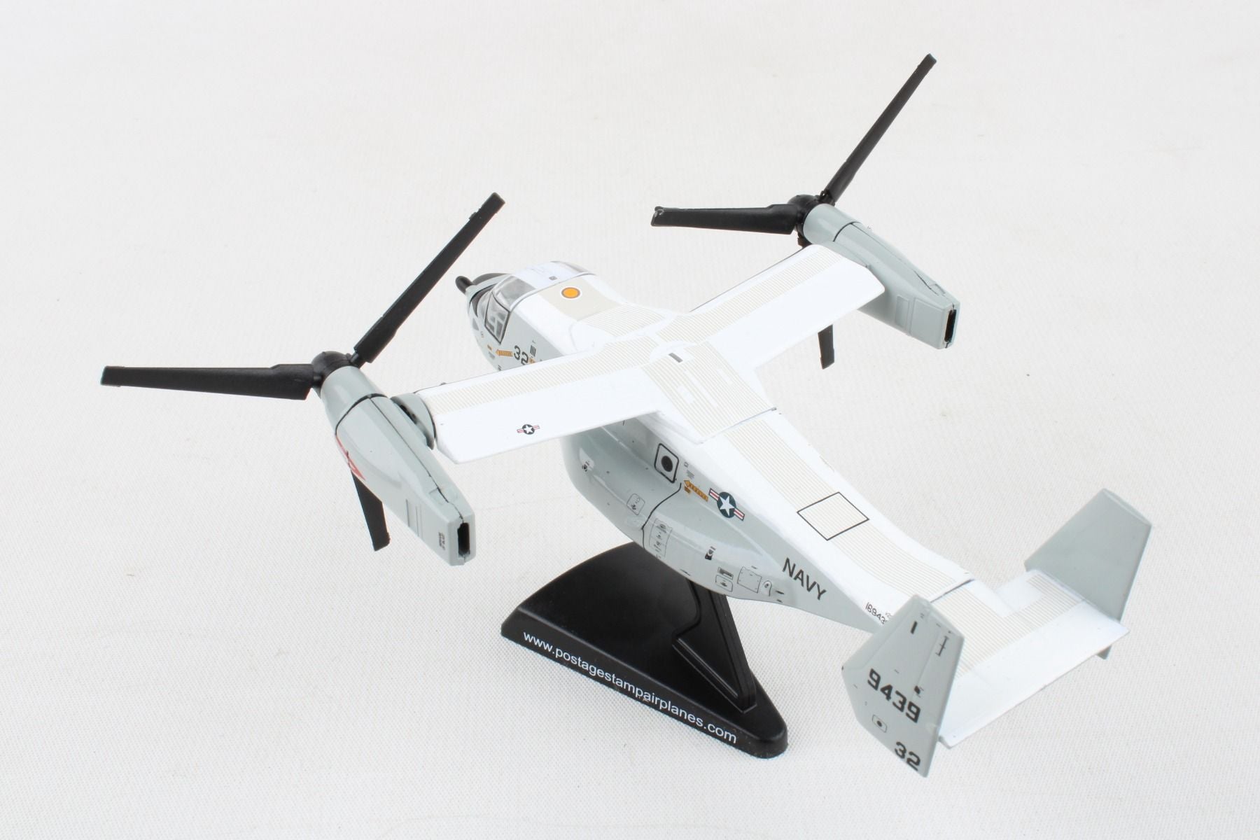 Bell Boeing CMV-22B Osprey USN, 1:150 Scale Diecast Model Left Rear View