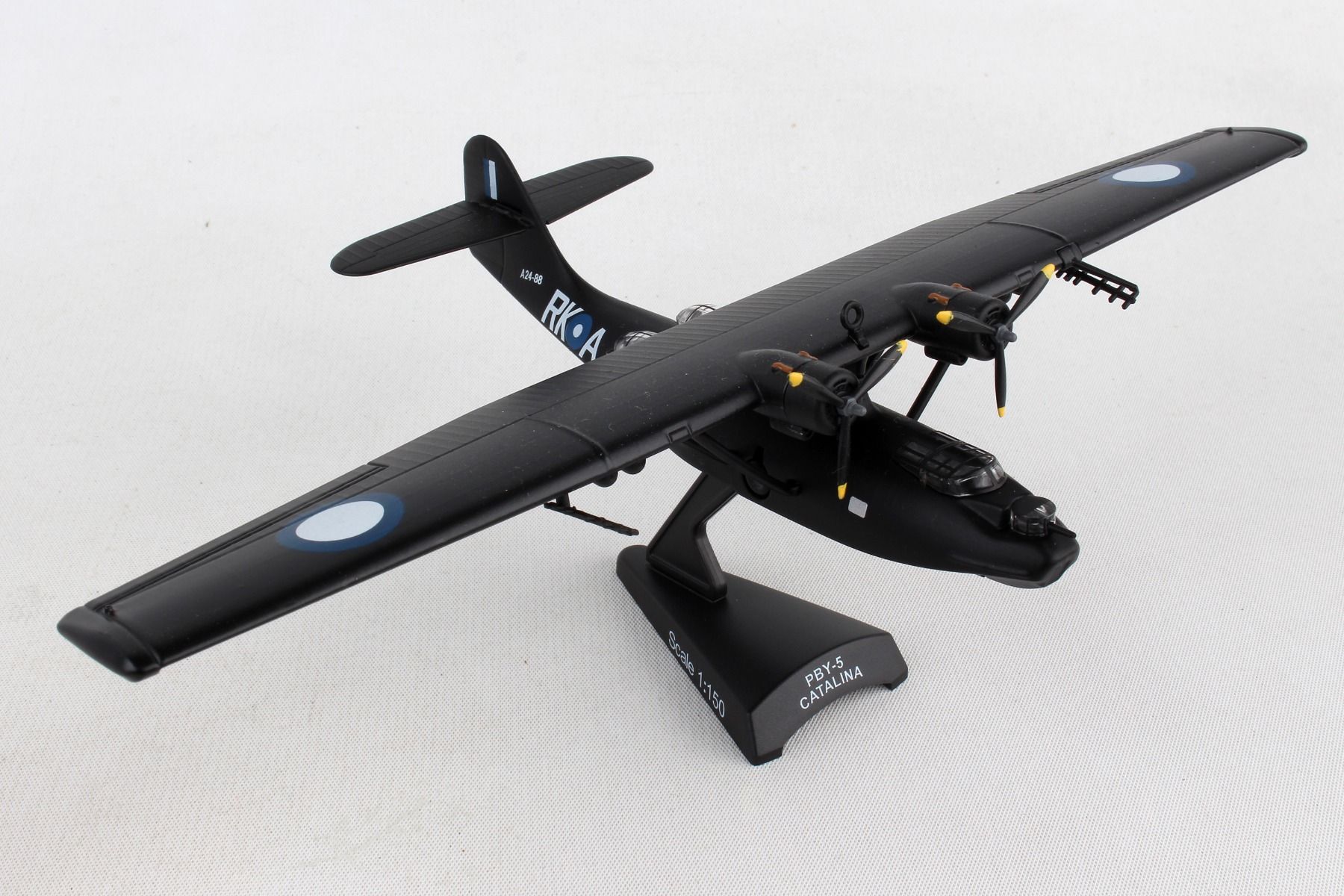 Consolidated Aircraft PBY-5A Catalina RAAF “Black Cat” 1/150 Scale Model Right Front View