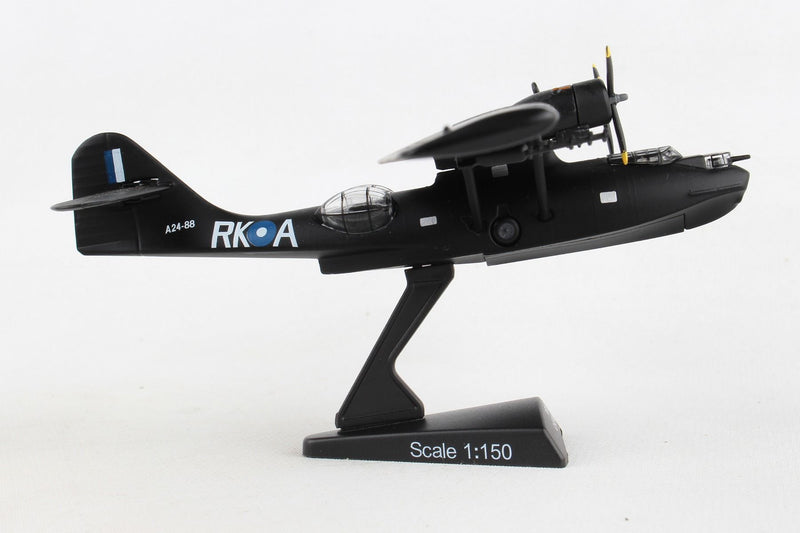 Consolidated Aircraft PBY-5A Catalina RAAF “Black Cat” 1/150 Scale Model Right Side View