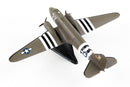 Douglas C-47 Skytrain “That’s All Brother” 1/144 Scale Model Left Rear View