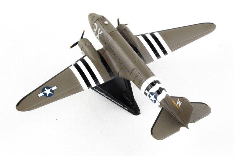 Douglas C-47 Skytrain “That’s All Brother” 1/144 Scale Model Left Rear View