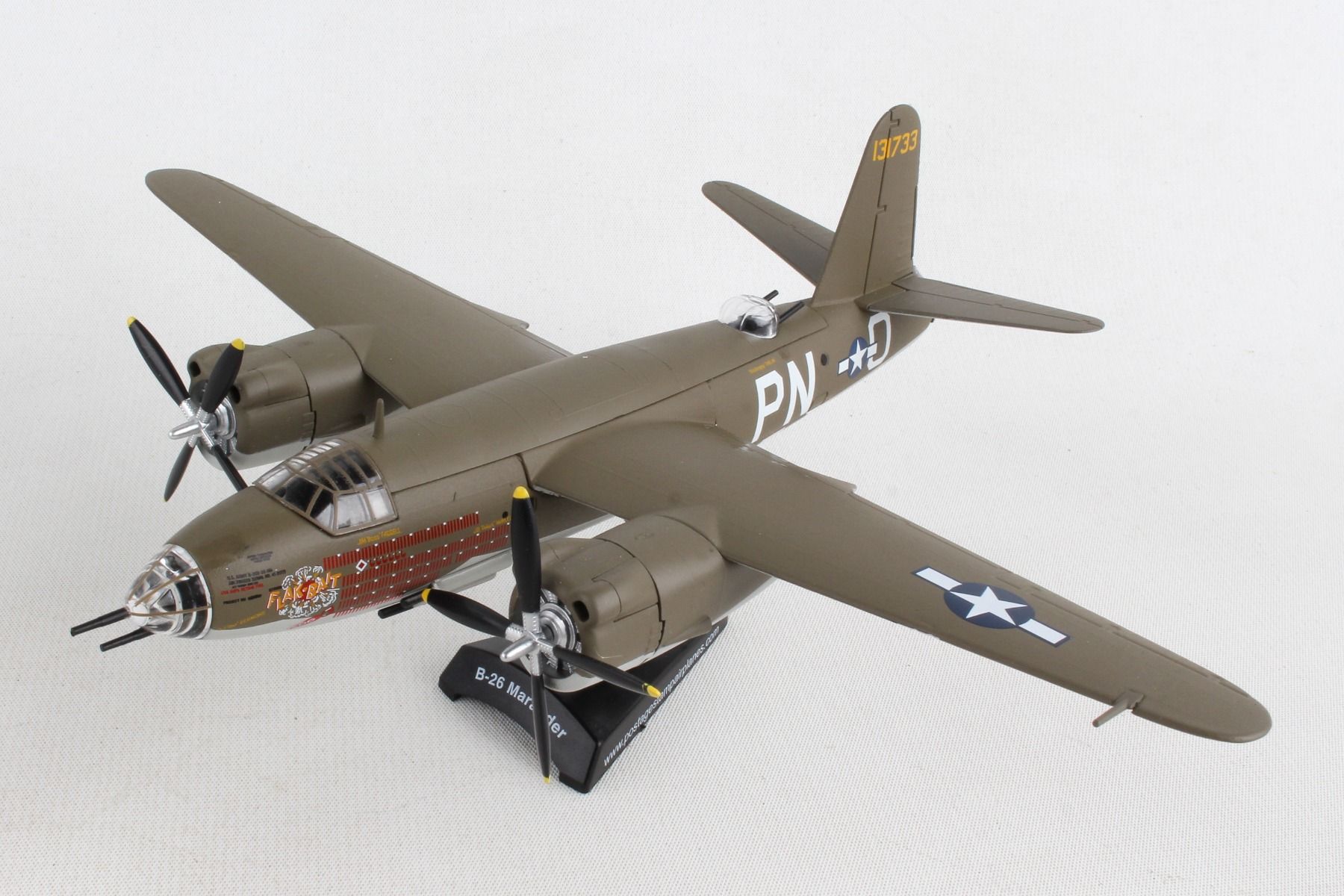 Martin B-26 Marauder “Flak Bait” 1:107 Scale Diecast Model