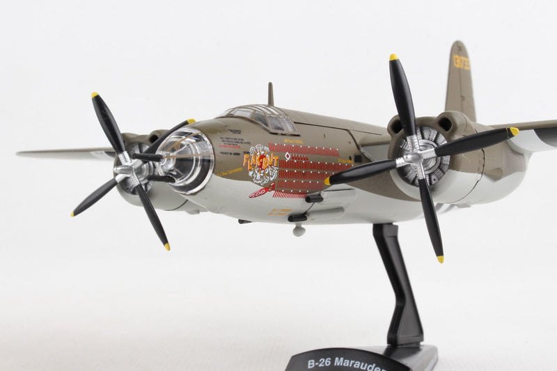 Martin B-26 Marauder “Flak Bait” 1:107 Scale Diecast Model Nose Close Up
