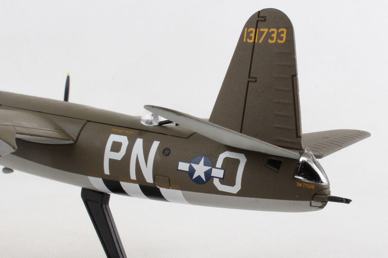 Martin B-26 Marauder “Flak Bait” 1:107 Scale Diecast Model Tail Close Up