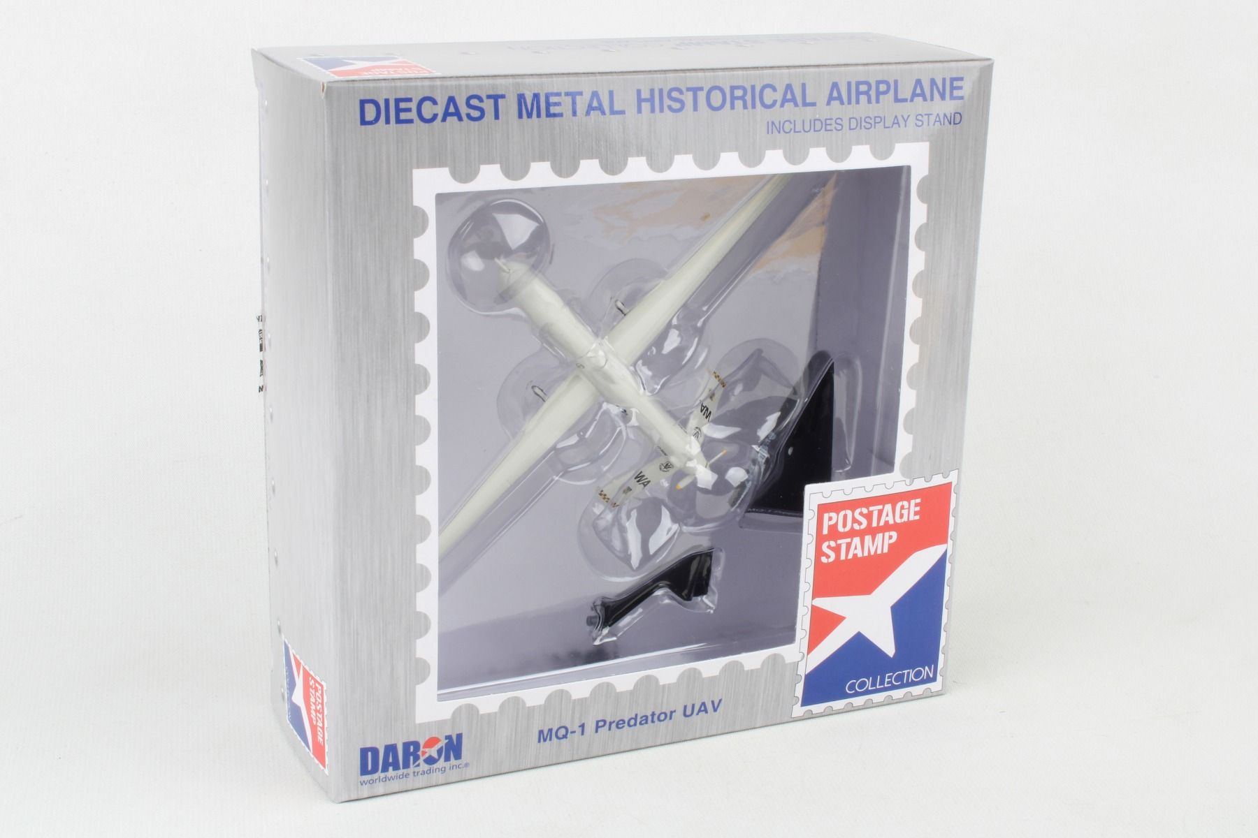 General Atomics RQ-1 Predator UAV 1:187 Scale Diecast Model Packaging