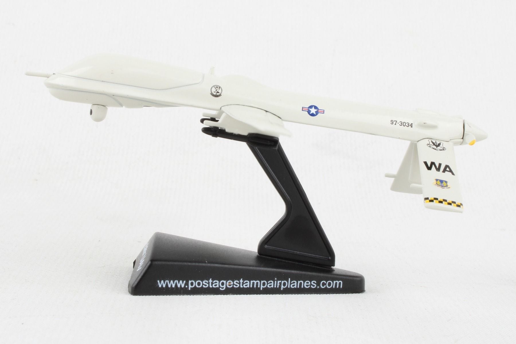 General Atomics RQ-1 Predator UAV 1:187 Scale Diecast Model Left Side View