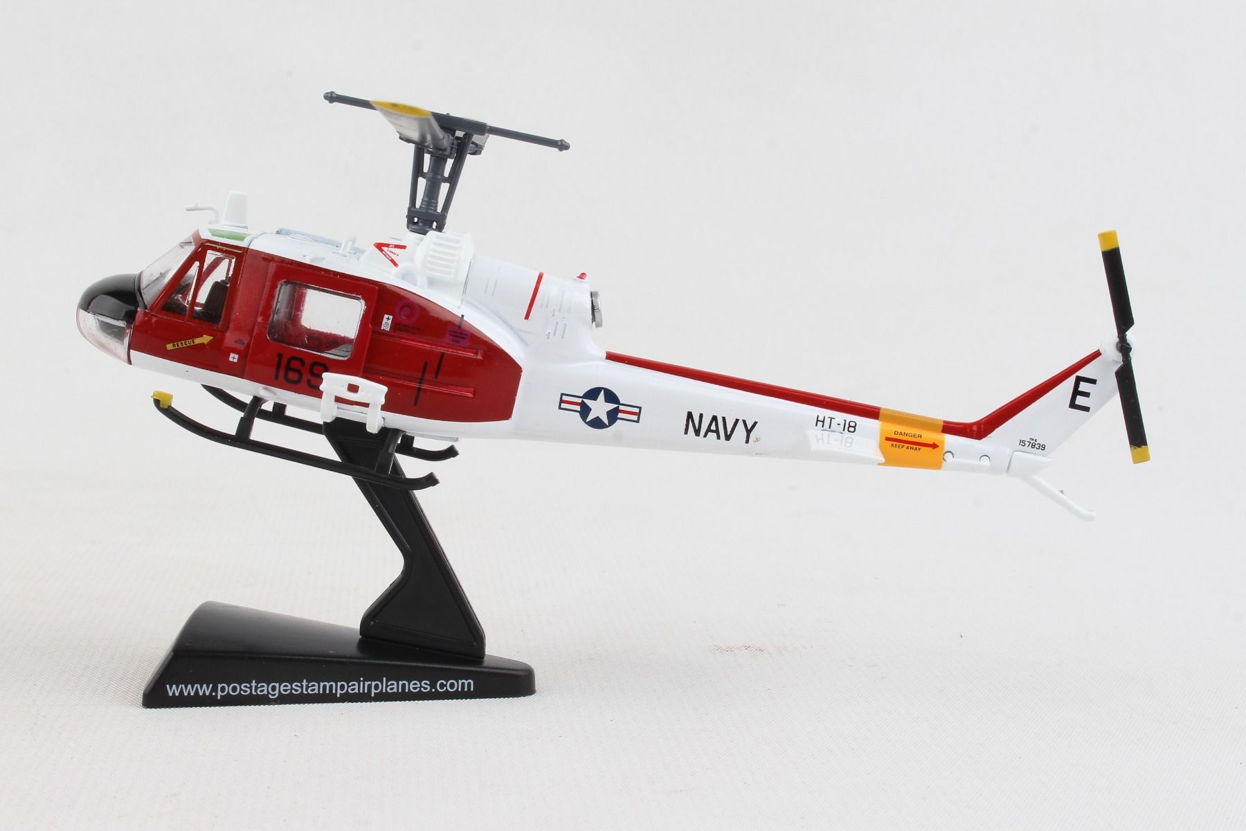 Bell H-1L USN, 1:87 Scale Model Left Side View