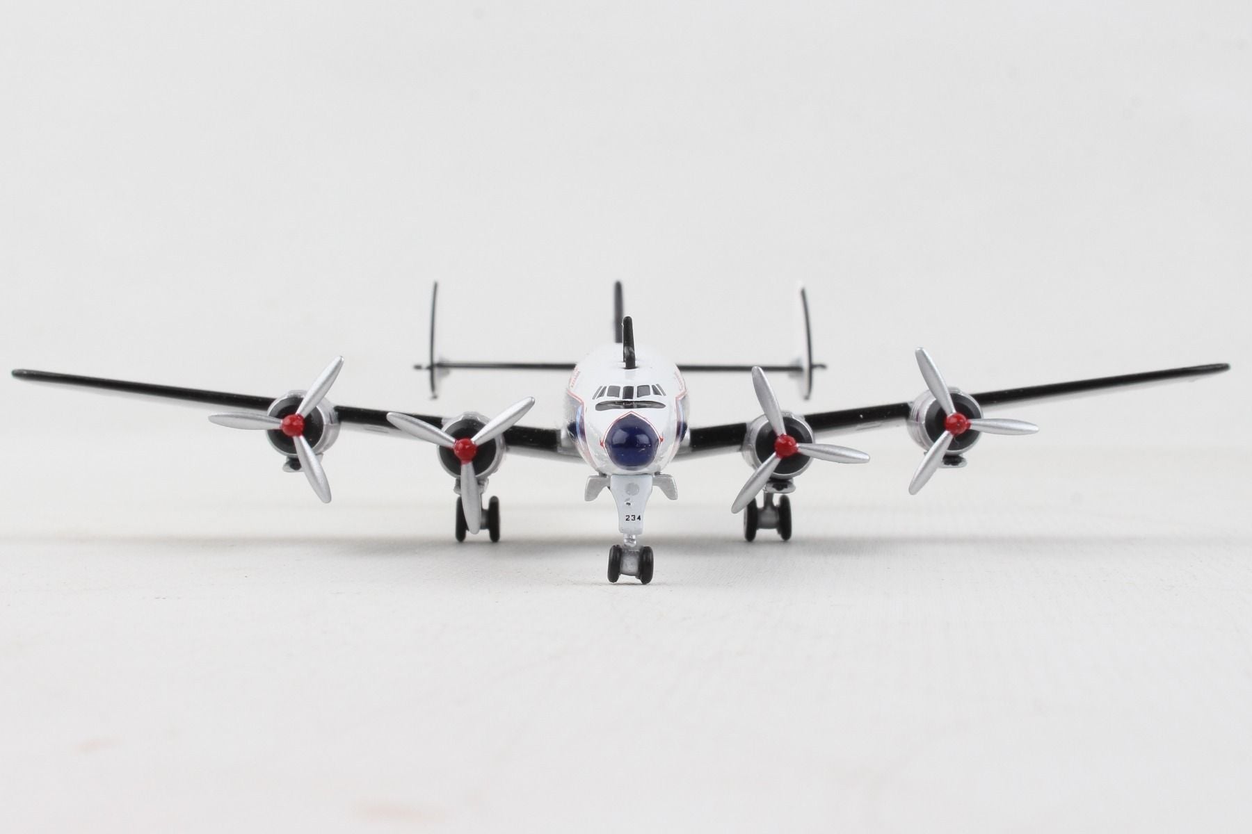 Lockheed L-1049 Super Constellation Eastern Airlines 1/300 Scale Model Front View