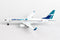 Boeing B737-800 WestJet Airways, 1/300 Scale Diecast Model Left Side View