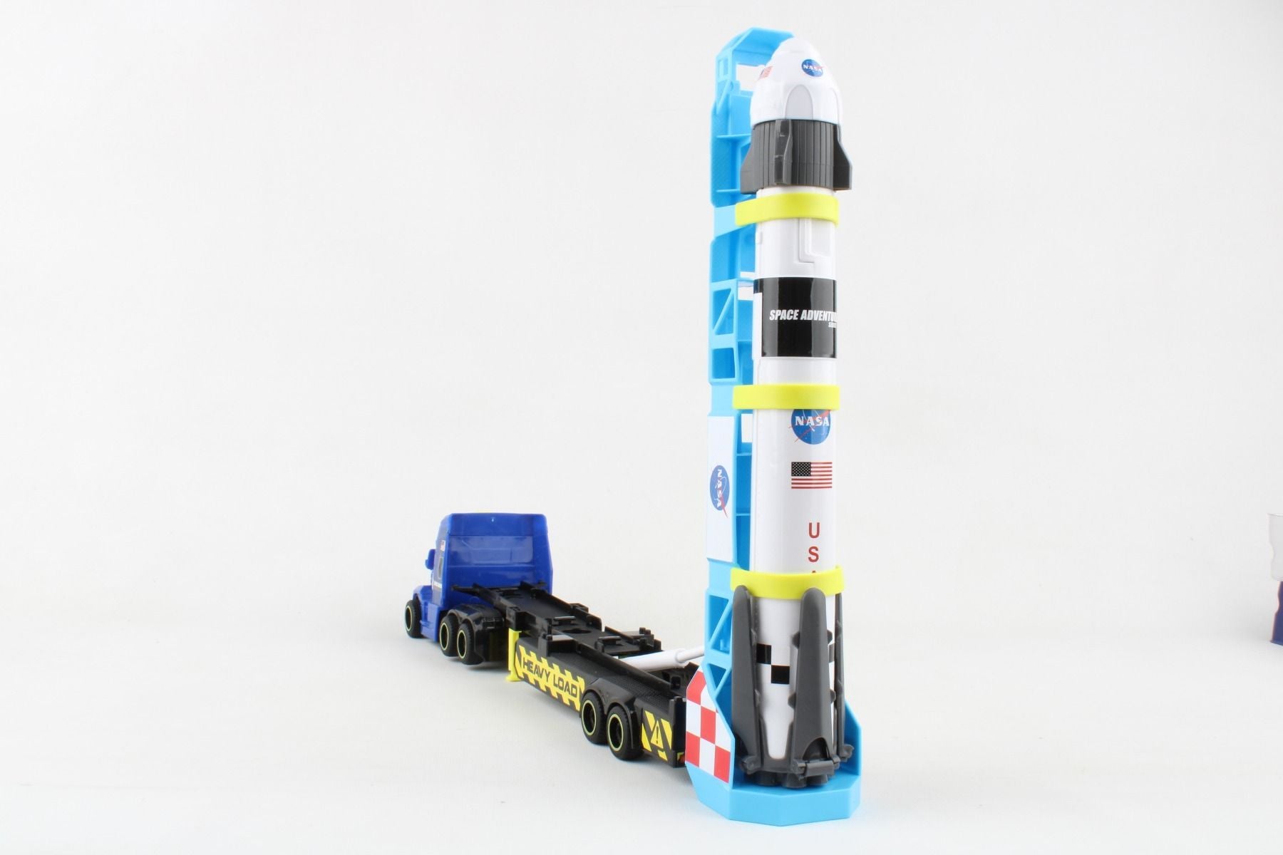 Space Adventure Rocket Transporter with Lights & Sound Launch Configuration