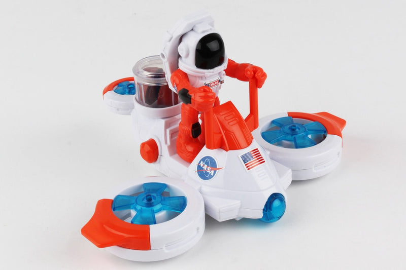 Mars Mission Hovercraft w/Astronaut Right Front View