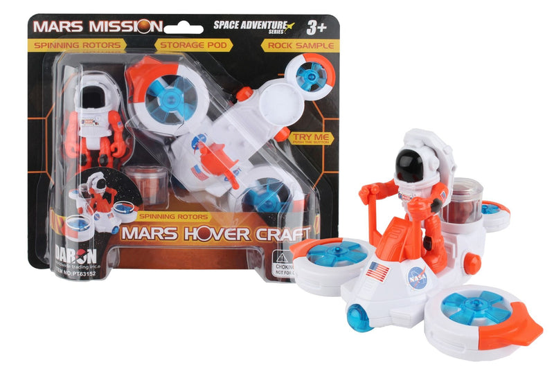 Mars Mission Hovercraft w/Astronaut