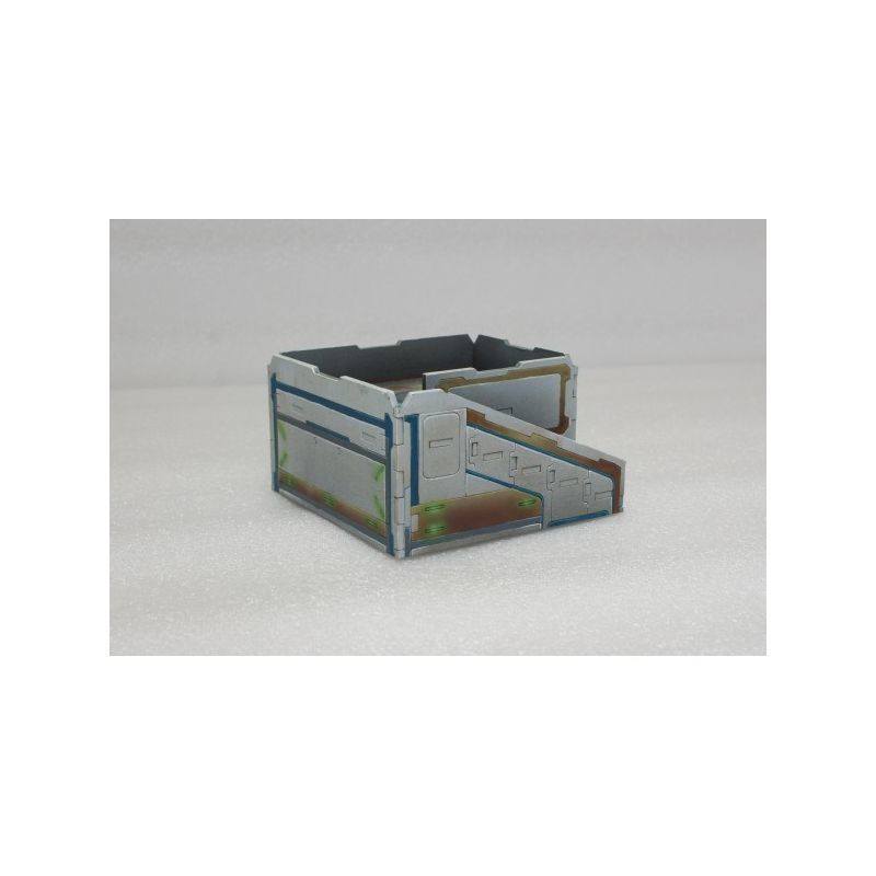 Infinity Alpha Series Q-Building S Miniature Game Scenery Side View