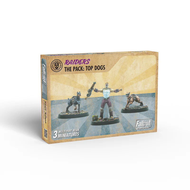 Fallout Wasteland Warfare Raiders The Pack Top Dogs Box Set