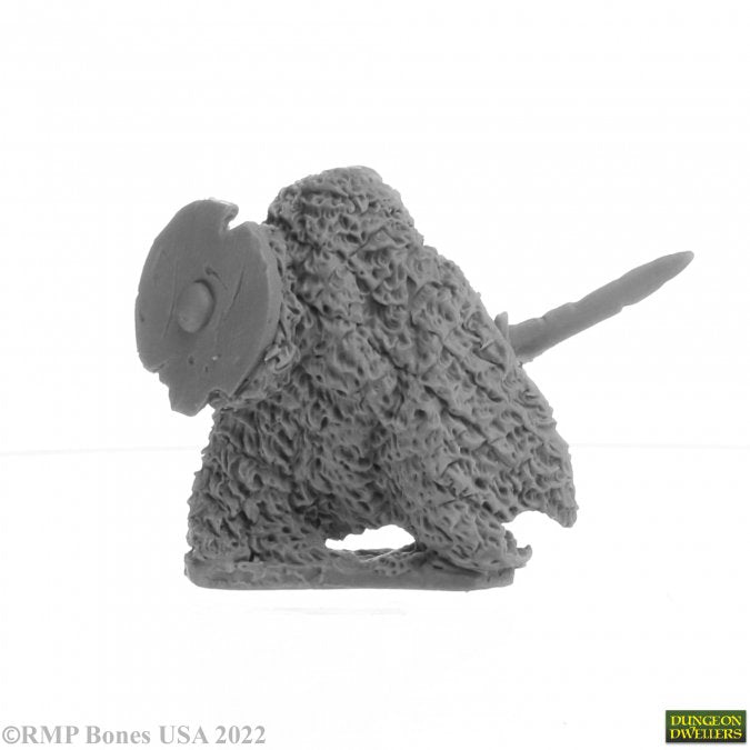 Rear View Reaper Miniatures Crypt Guardian Skeleton 28Mm Scale Fantasy Miniature