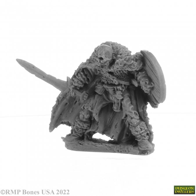 Reaper Miniatures Crypt Guardian Skeleton 25mm Heroic Scale Plastic Figure