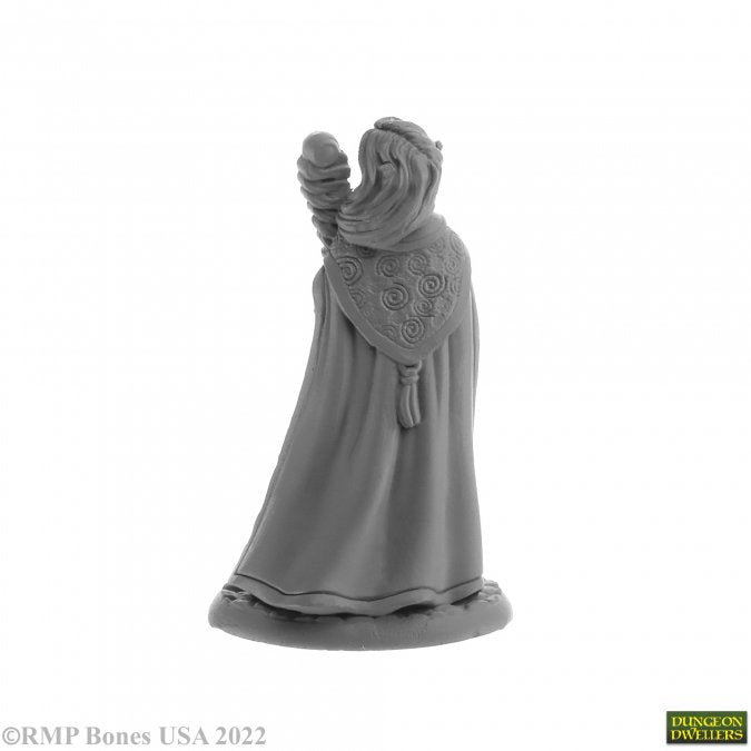 Back view Reaper Miniatures Anthanelle Female Elf Wizard 28mm fantasy miniature