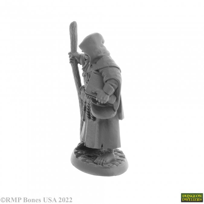 Left Side view Reaper Miniatures Brother Hammond Traveling Monk 28mm scale collectible miniature