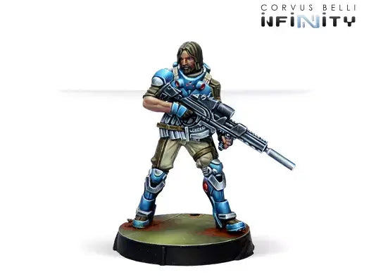 Infinity Reinforcements: PanOceania Pack Beta Miniature Game Figures Quinn