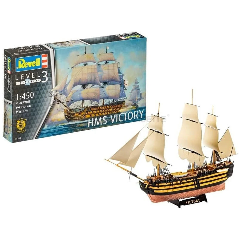 Revell Germany 1/450 HMS Victory – Age of Sail Historical Naval Model Kit