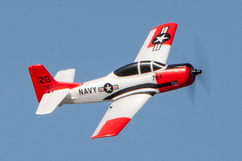 North American T-28 Trojan Ready To Fly Park Flyer Radio-Controlled Warbird Right Side View