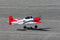 North American T-28 Trojan Ready To Fly Park Flyer Radio-Controlled Warbird Right Rear view Take Off