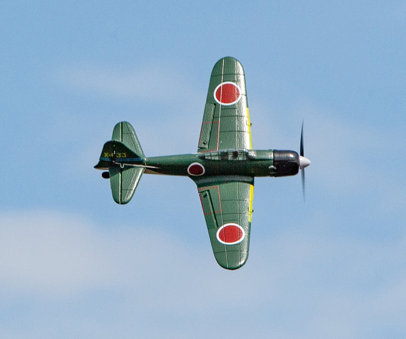 Mitsubishi A6M Zero Ready To Fly Park Flyer Radio-Controlled Warbird Right Side View