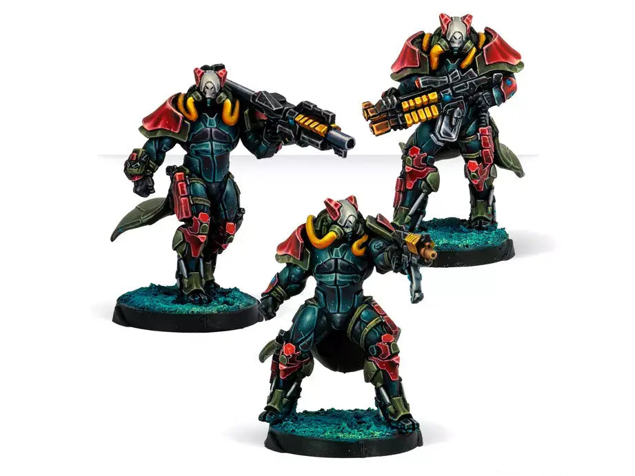 Infinity Combined Army Rodoks, Armed Imposition Detachment Miniature Game Figures