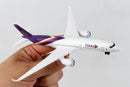Airbus A350 Thai Airways Diecast Aircraft Toy In Hand