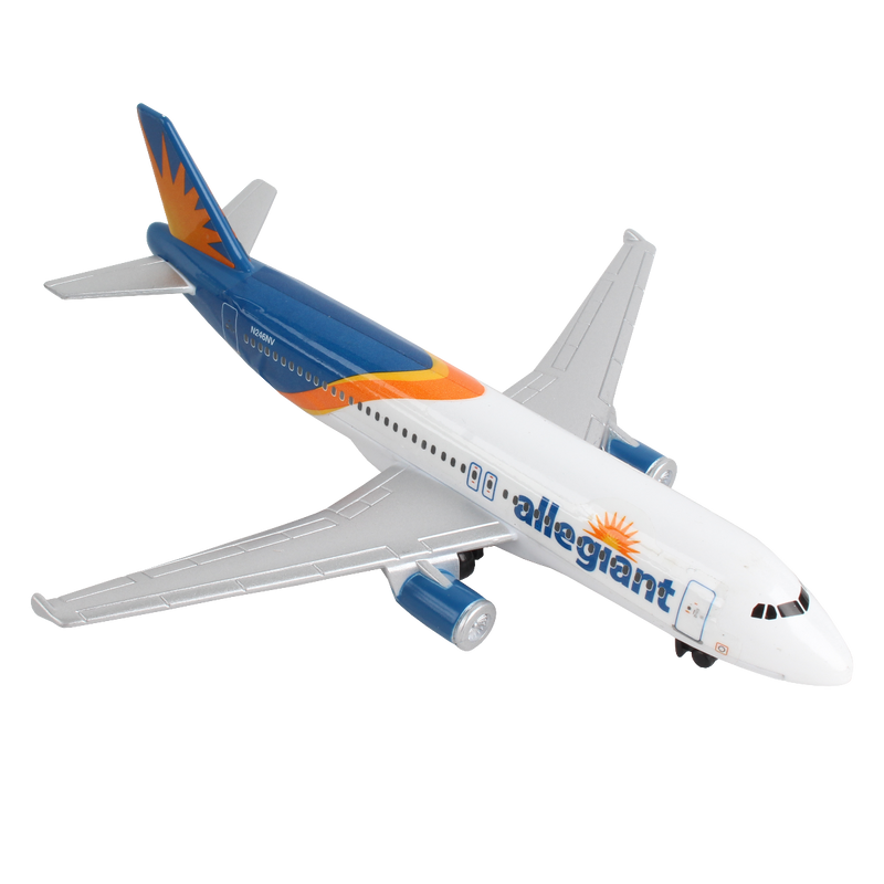Airbus A320 Allegiant Air Diecast Aircraft Toy Right Front View