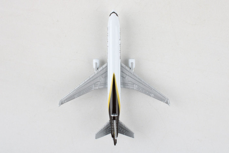 McDonnell Douglas MD-11 UPS Diecast Aircraft Toy Top View