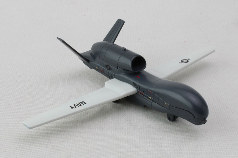 Northrop Grumman RQ-4 Global Hawk Diecast Aircraft Toy Right Front View