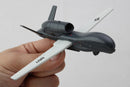 Northrop Grumman RQ-4 Global Hawk Diecast Aircraft Toy In Hand