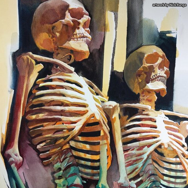 watercolor by Nick Runge