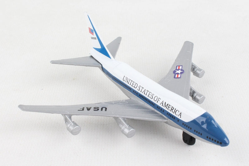 Boeing VC-25 (B747) Air Force One Diecast Aircraft Toy right Front View
