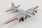 Boeing B-17 Flying Fortress (Silver) Diecast Aircraft Toy Right Front View