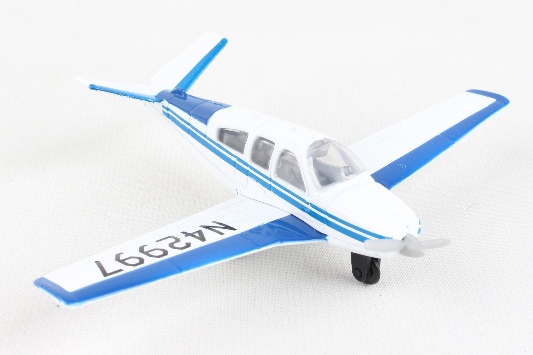 Beechcraft Bonanza Diecast Aircraft Toy Right Front View