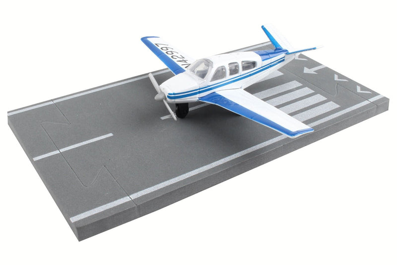 Beechcraft Bonanza Diecast Aircraft Toy Contents