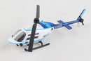 Bell 206 JetRanger Diecast Aircraft Toy Left Front View