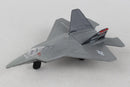 Lockheed Martin F-22 Raptor Diecast Aircraft Toy Left Front View