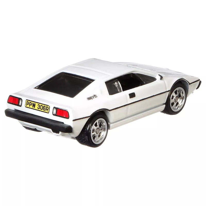 Hot Wheels Lotus Esprit S1 The Spy Who Loved Me 1/64 Scale Diecast Car Right Rear View