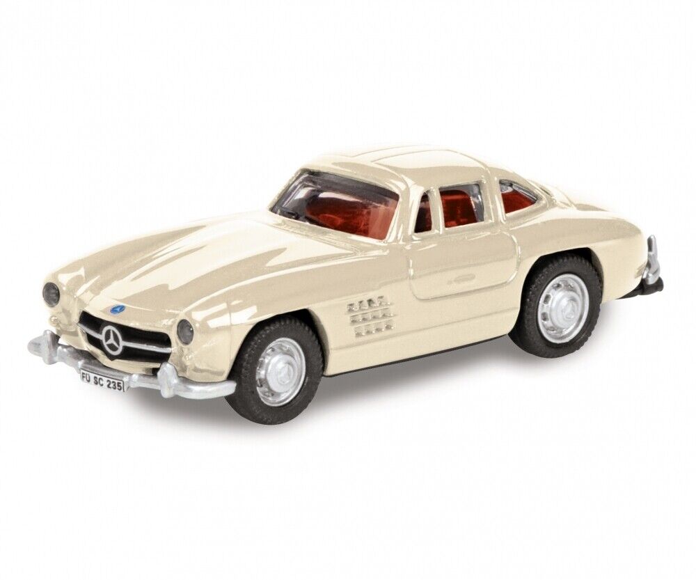 Mercedes Benz 300SL (Beige), 1:87 (HO) Scale Diecast Model