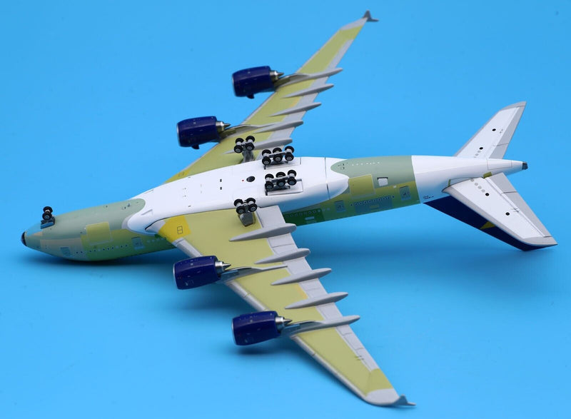 Airbus A380 Skymark Airlines (F-WWSL) “Bare Metal”, 1/400 Scale Diecast  Model